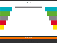Tablet Screenshot of hr21.com